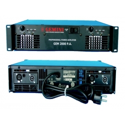 GEM.2000PA Power amplifier 2x800W