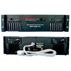GEM.3200PA Power amplifier 2x1100W