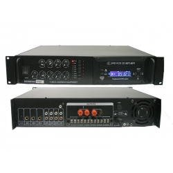 GEM.SE 2120B-DVD Amplifier 100V, 1x120W, 6 zones, with DVD