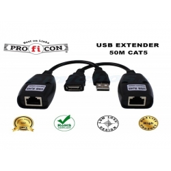 USB Extender 50m Expansion device for long distance data transfer
