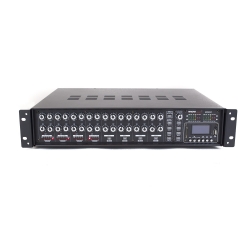 Master Audio MX4412 Ενισχυτής 100V, 4x120W, 4 ζώνες με MP3 player