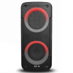Akai ABTS-TK19 Portable Bluetooth speaker with TWS, LED, USB, micro USB