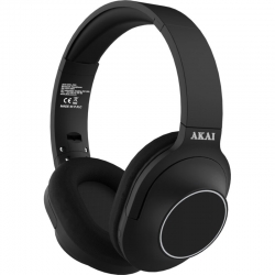 Akai BTH-P23 Wireless Bluetooth over ear headphones Hands Free with micro SD...