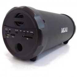 Akai ABTS-12C Φορητό ηχείο Bluetooth με USB, κάρτα SD και Aux-In